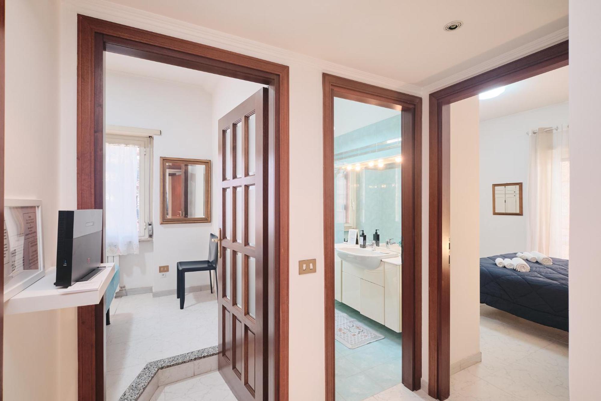 Appartement Parcheggio Gratuito, Wi-Fi -Netflix & Ac à Rome Extérieur photo